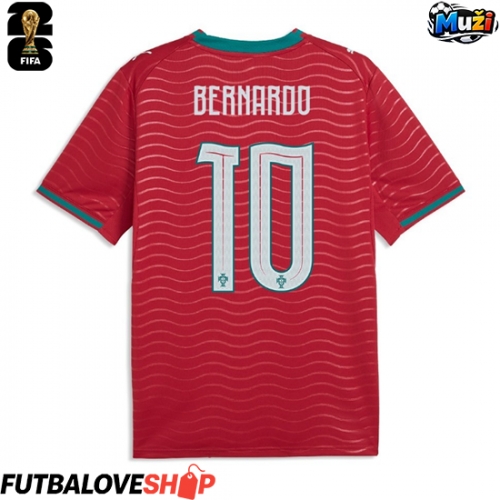 Dres Portugalsko Bernardo Silva #10 Domáci MS 2026 Krátky Rukáv